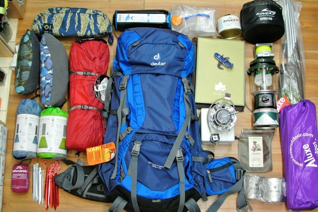 luggage management camping tips