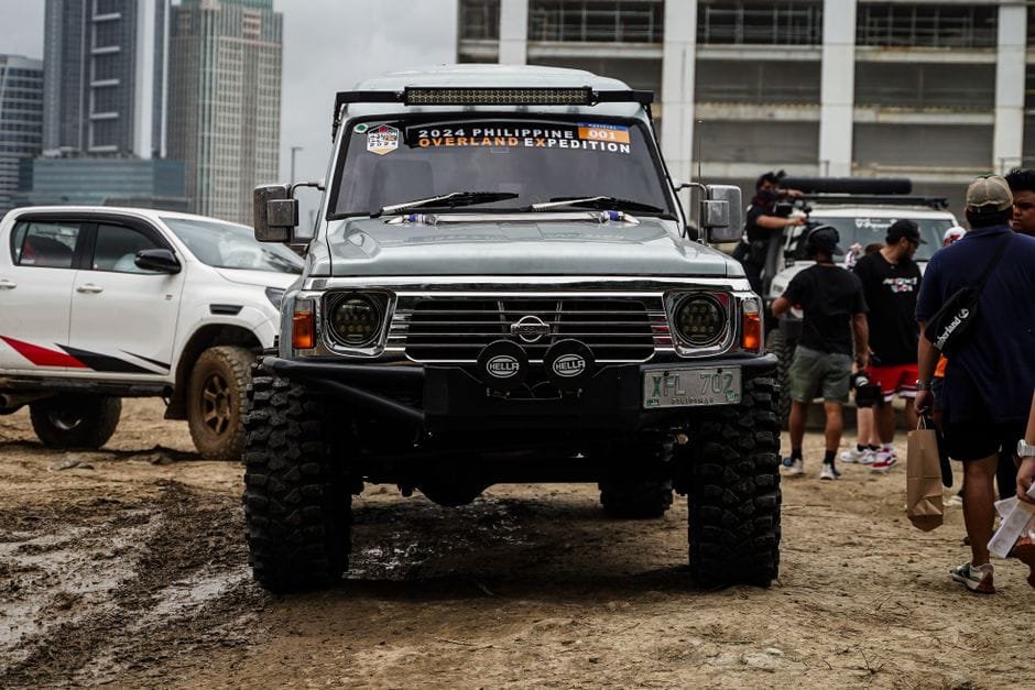 Off-road vehicles participating in the 2024 Philippine Overland Expedition in Pasig. (Photo by Harvey Tan Villarino on Pexels)